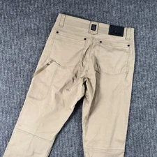 NWOT Wrangler ATG Mens 30x32 Tan Canvas Utility Work Outdoor Hiking Pants