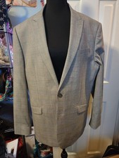 Express blazer 40R plaid no call outs double button