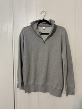 BP Women s XSMALL Gray Mock neck Quarter Zip Sweatshirt NWOT
