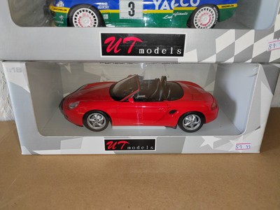1/18 Boxed Model UT Models 065830 Porsche Boxter 96 Cabriolet 