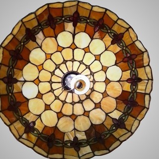 Stained Glass Lampshade Tiffany Style Decorative Light Shade Z#9002