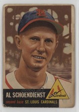 1953 Topps Red Schoendienst #78 HOF 0wm7
