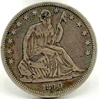 1840 Seated Liberty Half Dollar