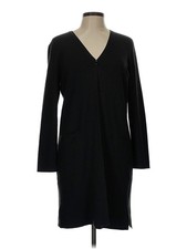 AK Anne Klein Women Black Cardigan L
