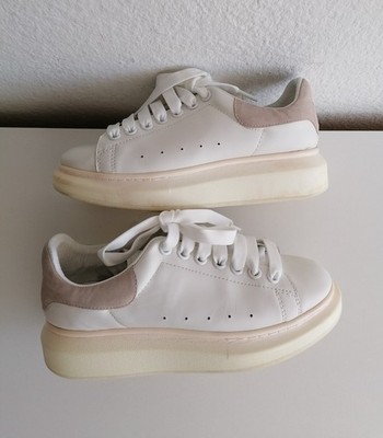 Alexander McQueen Leder Oversized-Sneaker 