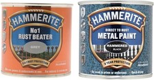 Hammerite 5158238 250ml Number 1 Rust Beater - Grey & Direct to Rust Metal Pain