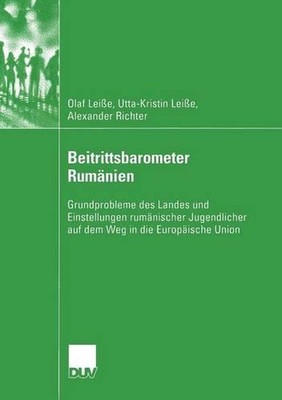 Beitrittsbarometer Rumnien: Grundprobleme des Landes und Einstellungen rum?nisch