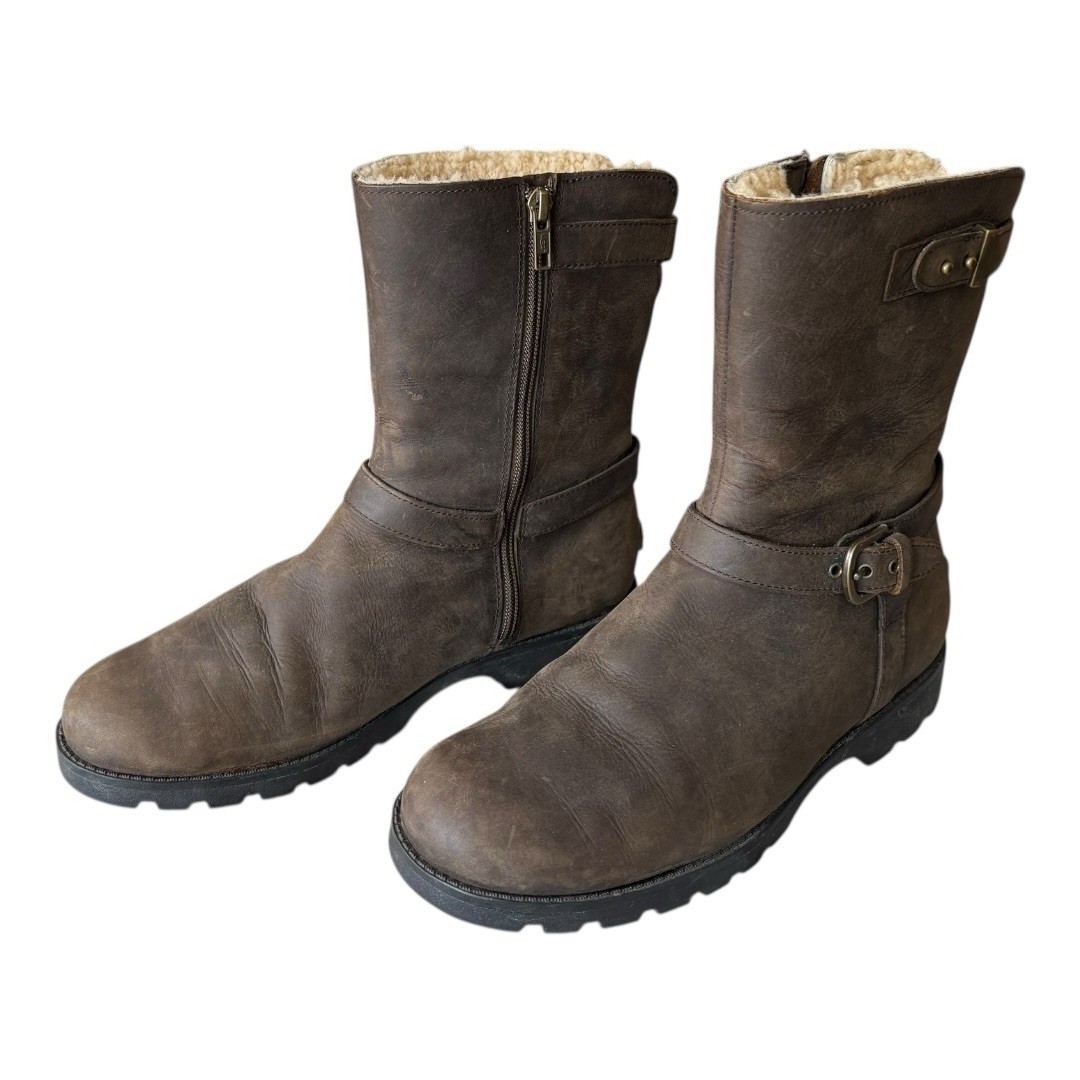 UGG Java Grandle Womens Shearling-Lined Leather M… - image 2