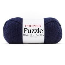 Premier Puzzle Solids Yarn-Navy