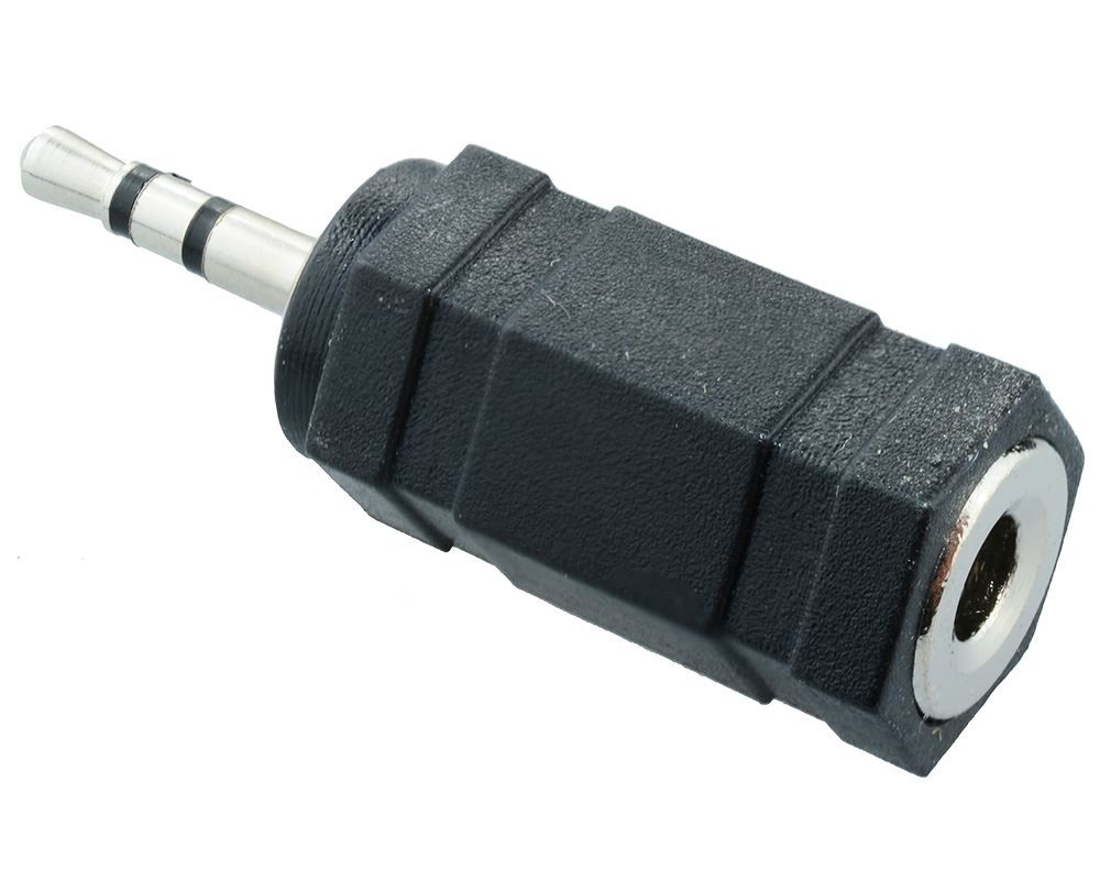 3.5mm Stereo Socket to 2.5mm Stereo Plug Adapter Converter Jack Audio Connector