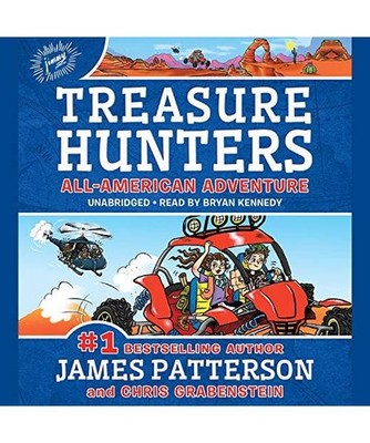All-American Adventure: Library Edition [Treasure Hunters, Band 6], Patterson, J