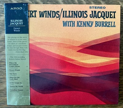 ILLINOIS JACQUET Desert Winds [Audio CD] FREE SHIPPING No tracking