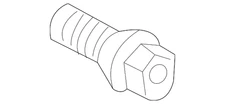 Genuine BMW Wheel Bolt 36136781150