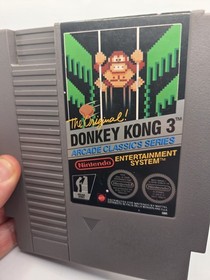 Donkey Kong 3 Nintendo NES Game Genuine UK PAL GBR Tracked Post Arcade Classics