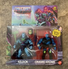 Mattel Masters of The Universe Rise of Evil - Keldor and Origins Kronis Action