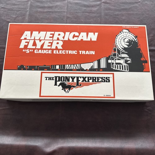 American Flyer: The Pony Express Union Pacific Train Set 6-49600 calibre “S” | Zustand: Used