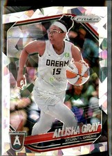2025 Panini Prizm WNBA #16 Allisha Gray Ice Prizms