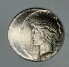 Error rare 1 dollar 1924 Silver plated