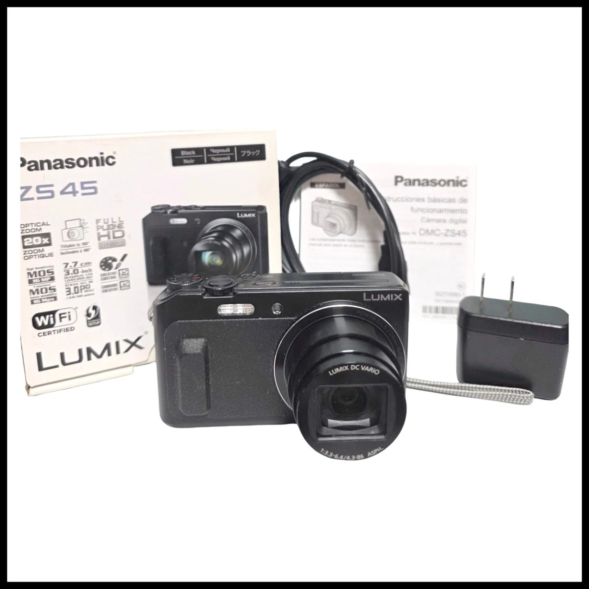 Panasonic LUMIX 20-29.9x Digital Zoom Digital Cameras for sale - eBay