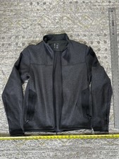 Arcteryx Covert Cardigan Mens Small Heather Gray Full Zip Sweater Fleece