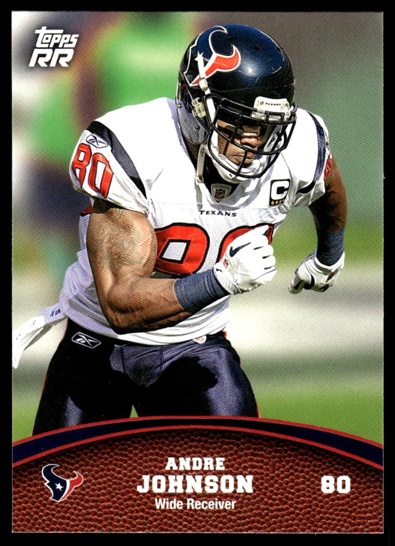Andre Johnson 2011 Topps Rising Rookies #9 Texans NFL READ FREE SHIPPING