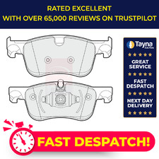 Set pastiglie freno adatte per CITROEN BERLINGO K9 1.2 Anteriore 2018 in poi 1609898380 1678168580