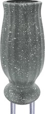 Cemetery vase for Grave Decorations,Flower Holders for Cemetery vases with Me...