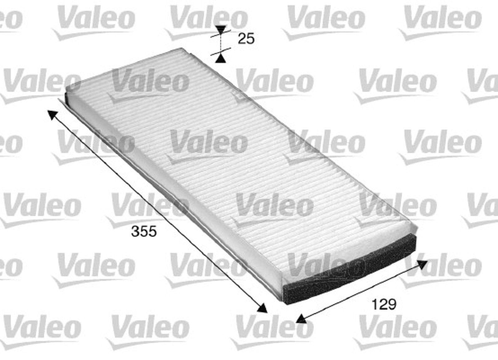 Innenraumfilter Valeo Essential 698762 Partikelfilter FüR Ford Tourneo Transit-image