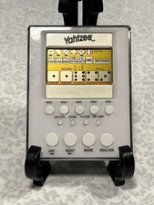 Yahtzee Electronic Handheld Game White Editio...
