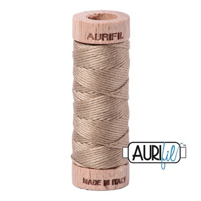 Linen 2325 | Aurifloss Small Spool 18M / 18Y | Aurifil