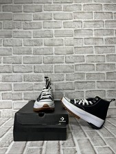Converse Run Star Hike Platform Sneaker Black Men  s 166800C Size 5.5 Women 7