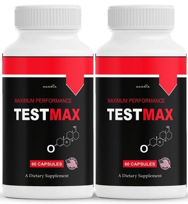TestMax Advanced Pills, Test Max Performance Supplement ( 2 Pack )