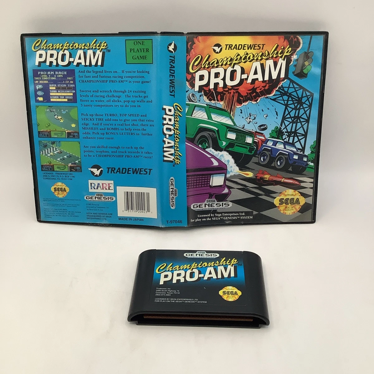Las mejores ofertas en Campeonato SEGA Pro-Am videojuegos | eBay