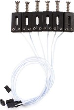 Graph Tech Ghost Loaded Pickup Saddles for Fender Strat/Tele Guitar, PN-8000-00