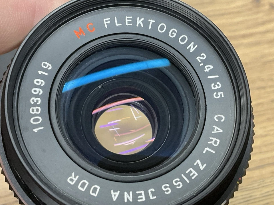 Carl Zeiss Jena DDR Flektogon MC 35mm F/2.4 Lens M42 Mount - Image 4 of 4