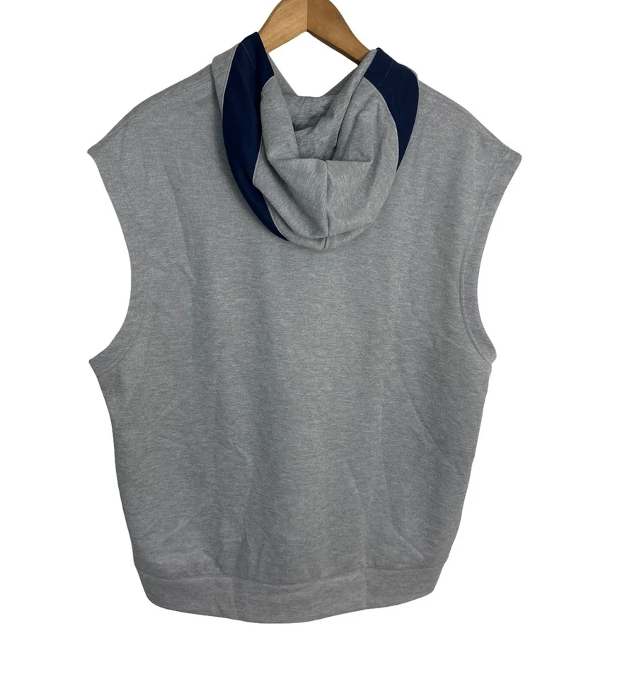 Sudadera con capucha sin mangas emitida por jugador del equipo Nike de Tampa Bay Rays para hombre talla XL Foto 4 de 4