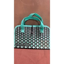 Fashion Plates Deluxe Design set Teal Black Carrying case Kahootz