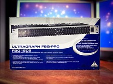 Behringer FBQ1502 Stereo Graphic Equalizer XLR Inputs