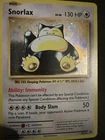 Pokémon TCG Snorlax XY179 Promo Holo Basic 130HP *with swirl*