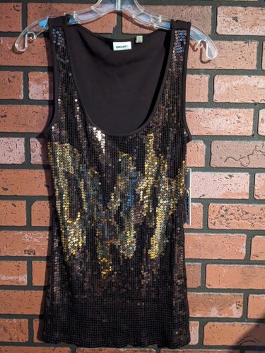 Haut Sans Manches JUSTICE à Paillettes (Perroquet) - Taille 12, Gris - Neuf Avec Étiquettes (NWT)