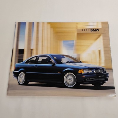 BMW 330Ci M3 Z8 Motorcycle Car Sales Catalog Original 2001 E46 E52