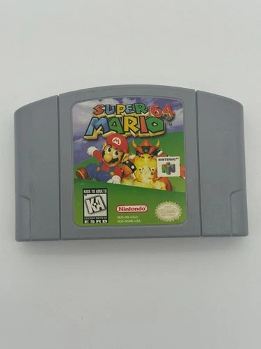 Super Mario 64 - Nintendo 64 - Authentic Cartridge Tested Working