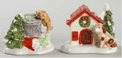 Dept 56 - Snow Village - Cat & Dog 51314