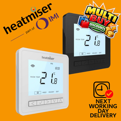 HEATMISER NEOAIR V3 SMART KABELLOSES PROGRAMMIERBARES RAUMTHERMOSTAT *FARBOPTIONEN*