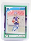 J.J. MCCARTHY 2024 DONRUSS RATED ROOKIE AUTOGRAPH GREEN RC AUTO Q2550