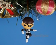 Decoration Xmas Ornament Tree Decor Marvel Superhero Avengers Nick Fury K1024 U