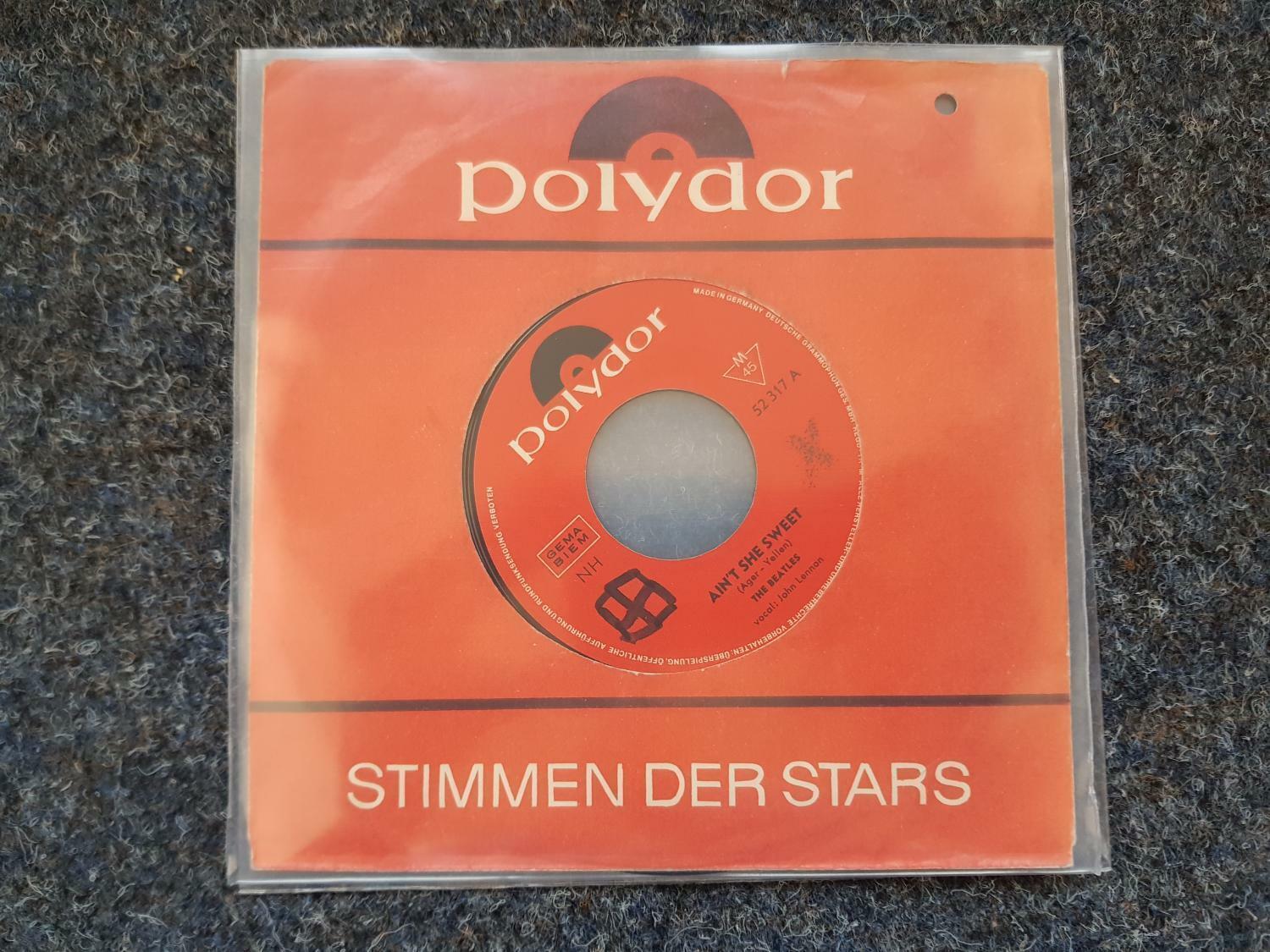 7"" Single Vinyl The Beatles - Ain't she sweet GERMANY