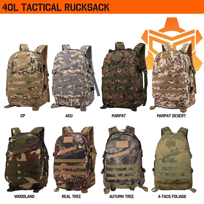 LIMA-TANGO 40L Military Tactical Backpack / Molle Bag Rucksack / Assault Pack