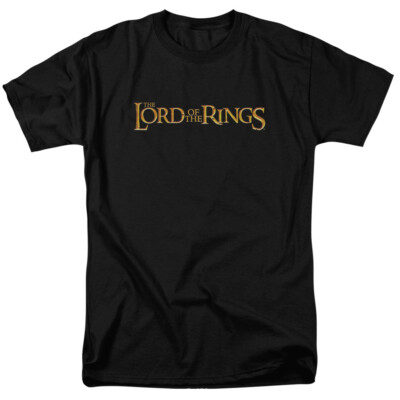 Lord of the Rings LOTR Logo T-Shirt Men's S-5XL Officially Licensed Tee