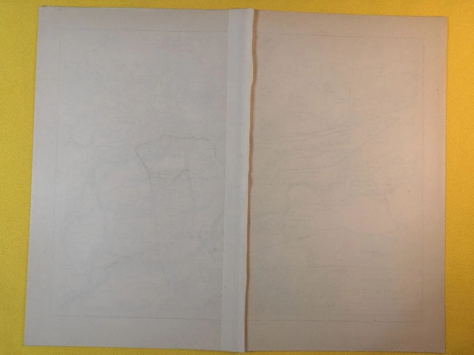 Mapa geográfico vintage de la ciudad de Alemania de Hamburgo 1896 vecindad ORIG 11,5 x 9,5" C20-4 Foto 3 de 3